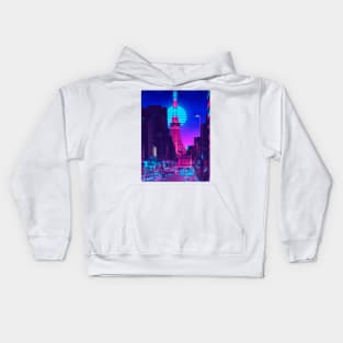 Tokyo tower Kids Hoodie